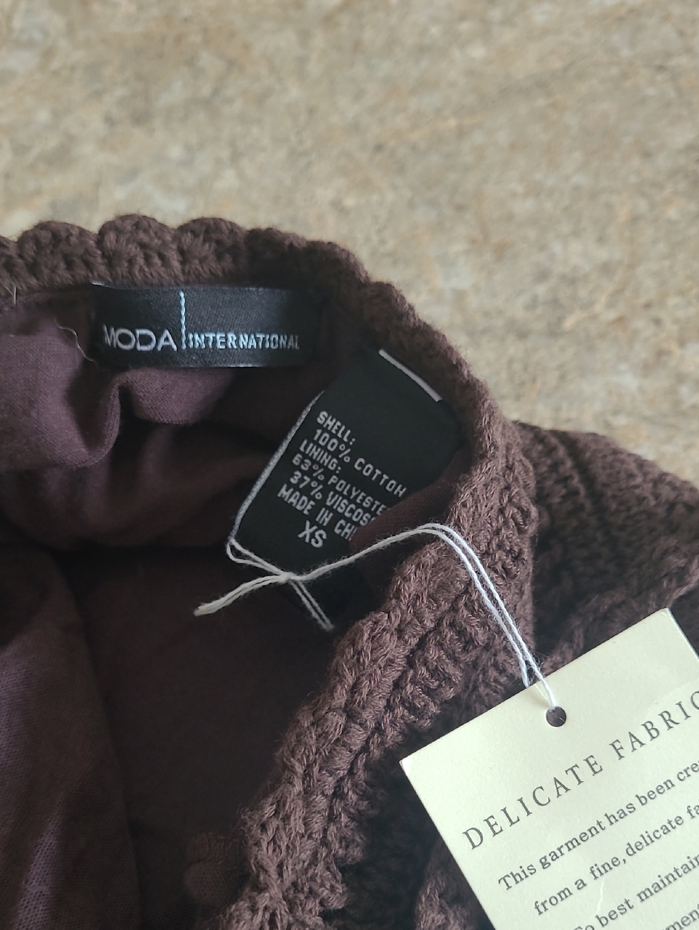 Victorias Secret Crochet Maxi Dress 🤎 - Picture 8 of 8